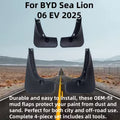 BYD Sealion 06 Mudguards – Full Set