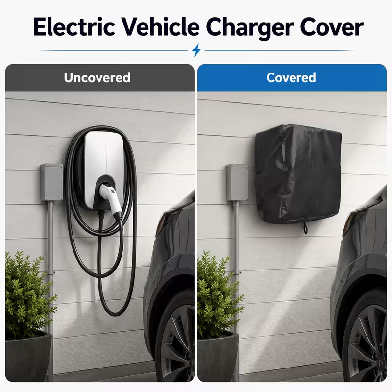 EV Charging Post Protective Cover