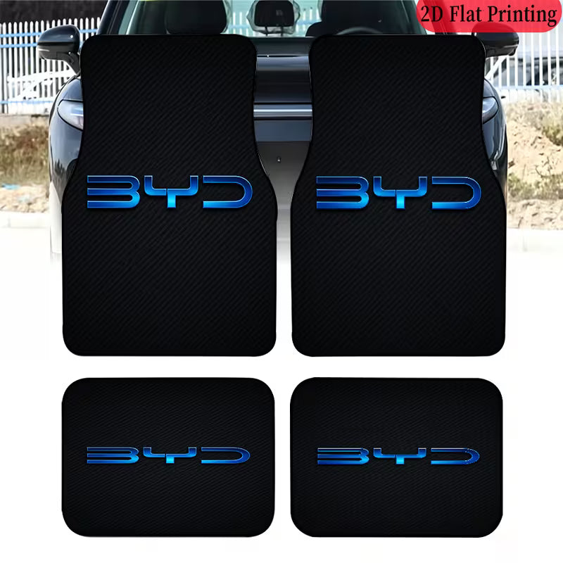 Universal Carbon Fibre Style Car Floor Mats