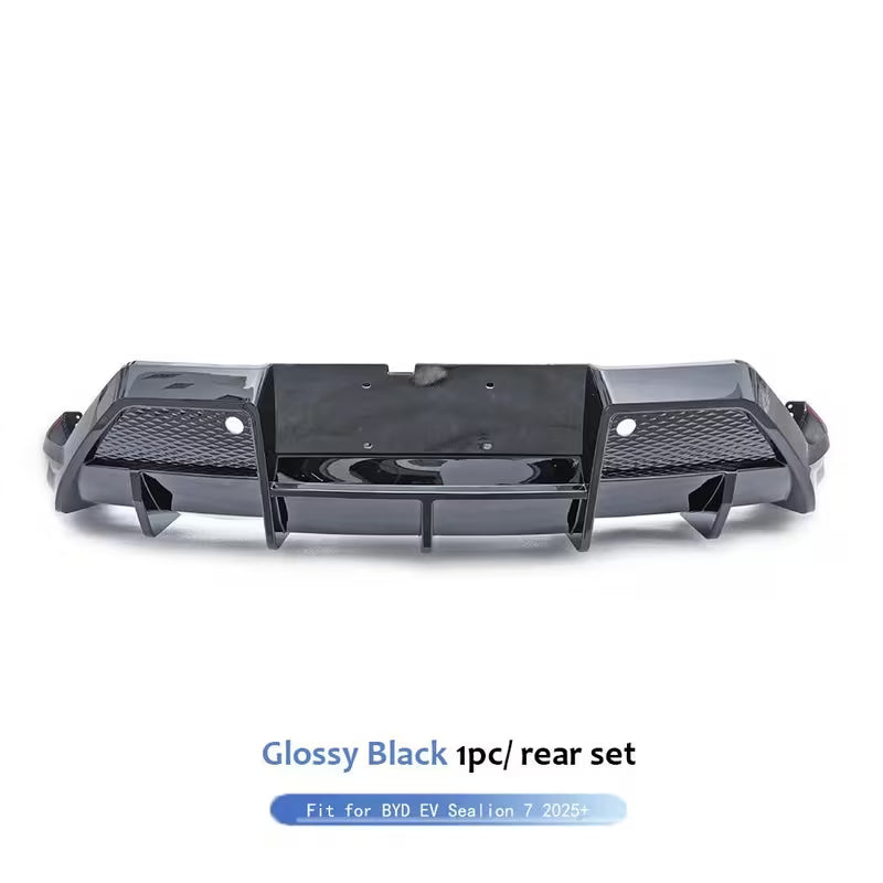 BYD Sealion 7 EV 2025 ABS Front Lip &amp; Rear Diffuser Kit