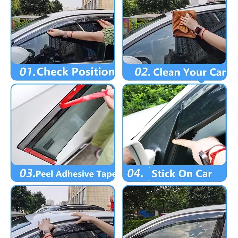 BYD Dolphin / Surf Window Visors