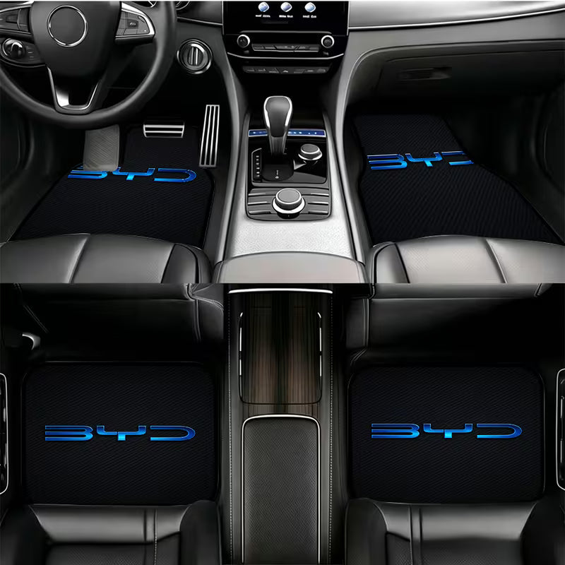 Universal Carbon Fibre Style Car Floor Mats