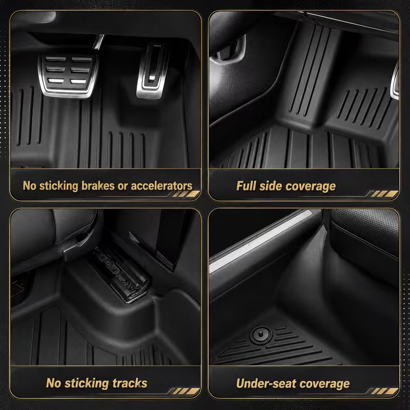 SHARK6 RHD TPE All-Weather Car Floor Mats