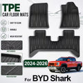 SHARK6 RHD TPE All-Weather Car Floor Mats